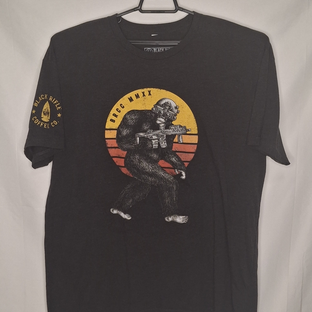 Black Rifle Coffee Company Tactisquatch Men’s T-Shirt Rare design